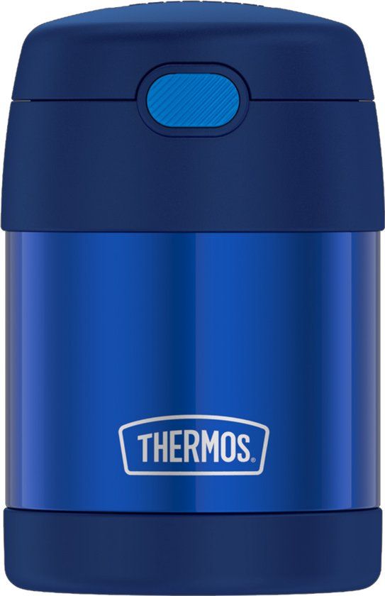 Thermos Geïsoleerde Voedselcontainer Vlinder Blauw RVS 0.3L