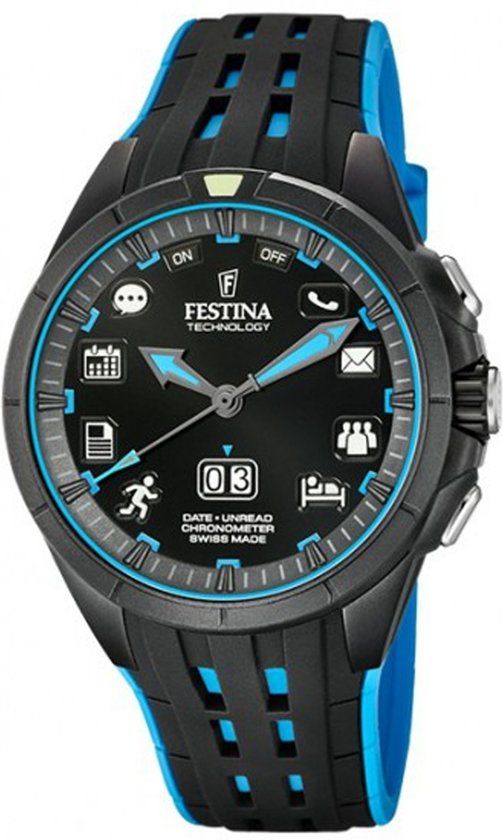 Festina technology connected FS3001/3 Mannen Quartz horloge - 8430622739996