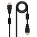 Monkey Ladder HDMI-kabel V1.4 High Speed Ethernet met Ferriet/HEC A/M-A/M stekker stekker zwart 3 meter