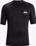 Quiksilver - UV-surf T-shirt voor heren - Everyday - Korte mouw - UPF50+ - Zwart - maat S