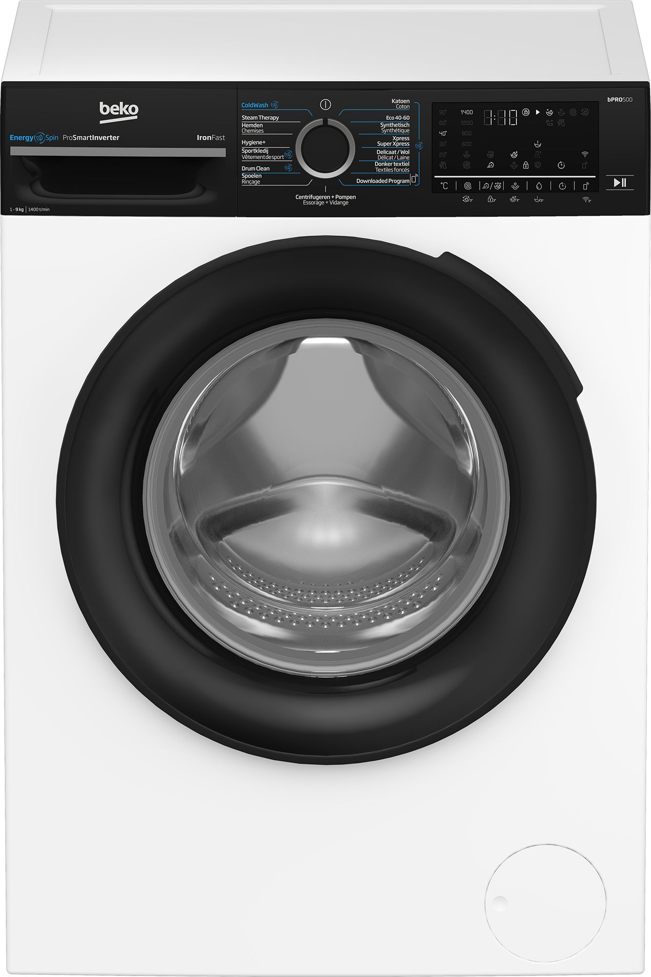 Beko BM5WFU6941B - 9kg Wasmachine - Wit