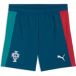 PUMA short d'entraînement avec poches, Bleu/Argent, Taille 11-12A