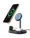 Baseus EnerFill 3-in-1 draadloze oplader met TEC Cooling, 22,5 W draadloos laadstation, inductief laadstation voor Apple Watch en iPhone 16 15 14 13 12 Pro Max, voor AirPod, met 45 W snellader