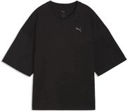 Puma Her Oversized T-shirt Met Korte Mouwen Zwart S Vrouw