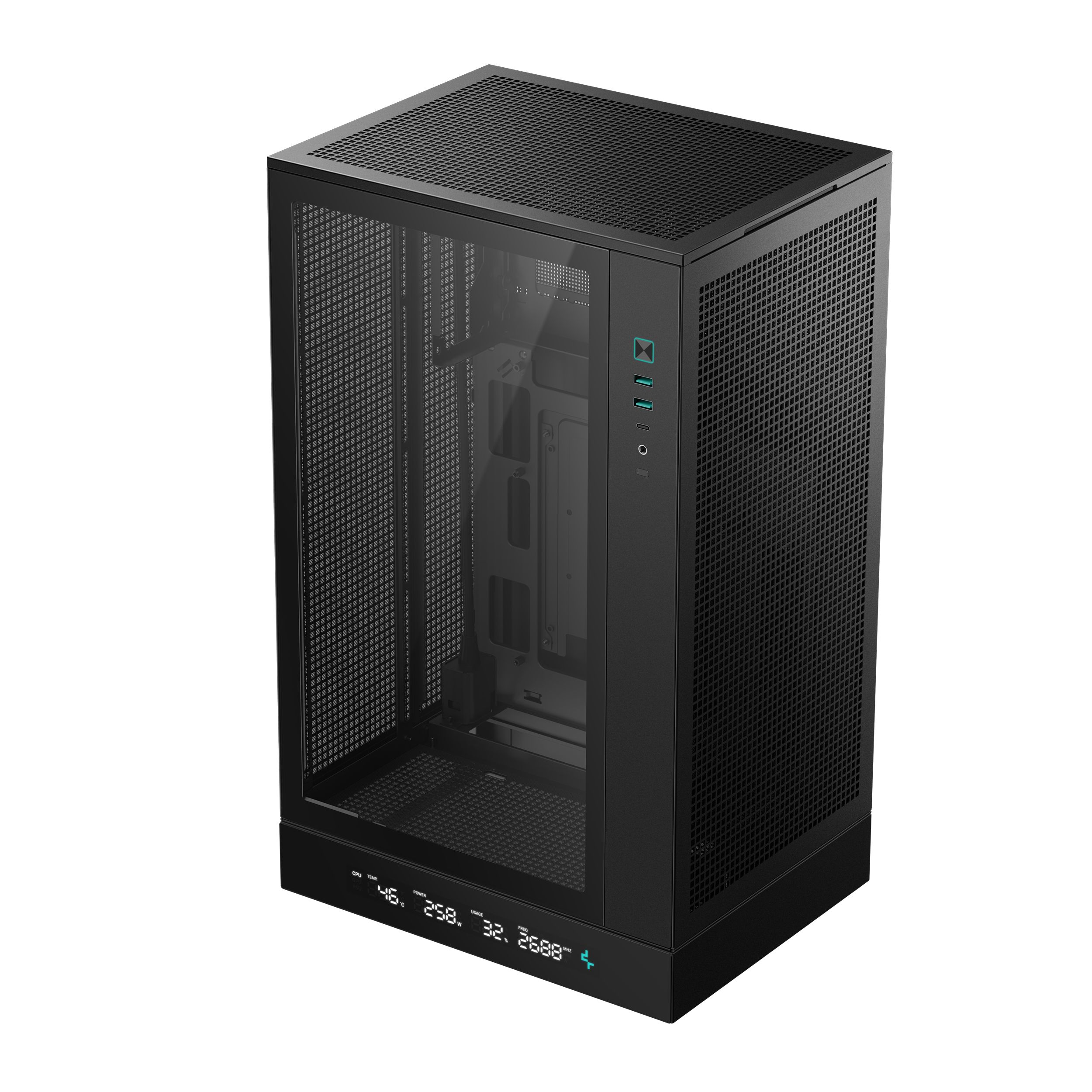 DeepCool CH270 Digital Mini Tower Zwart