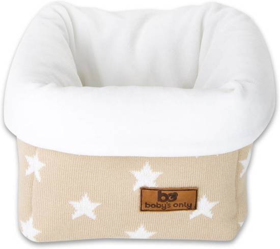 Baby's Only Ster - Commodemandje - Beige / Wit