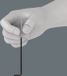 Wera blacklaser stiftsleutel met vasthoudfunctie - torx - t40 x 132mm