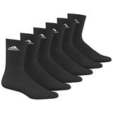 adidas Uniseks sokken 3 strepen Crew, pak van 6