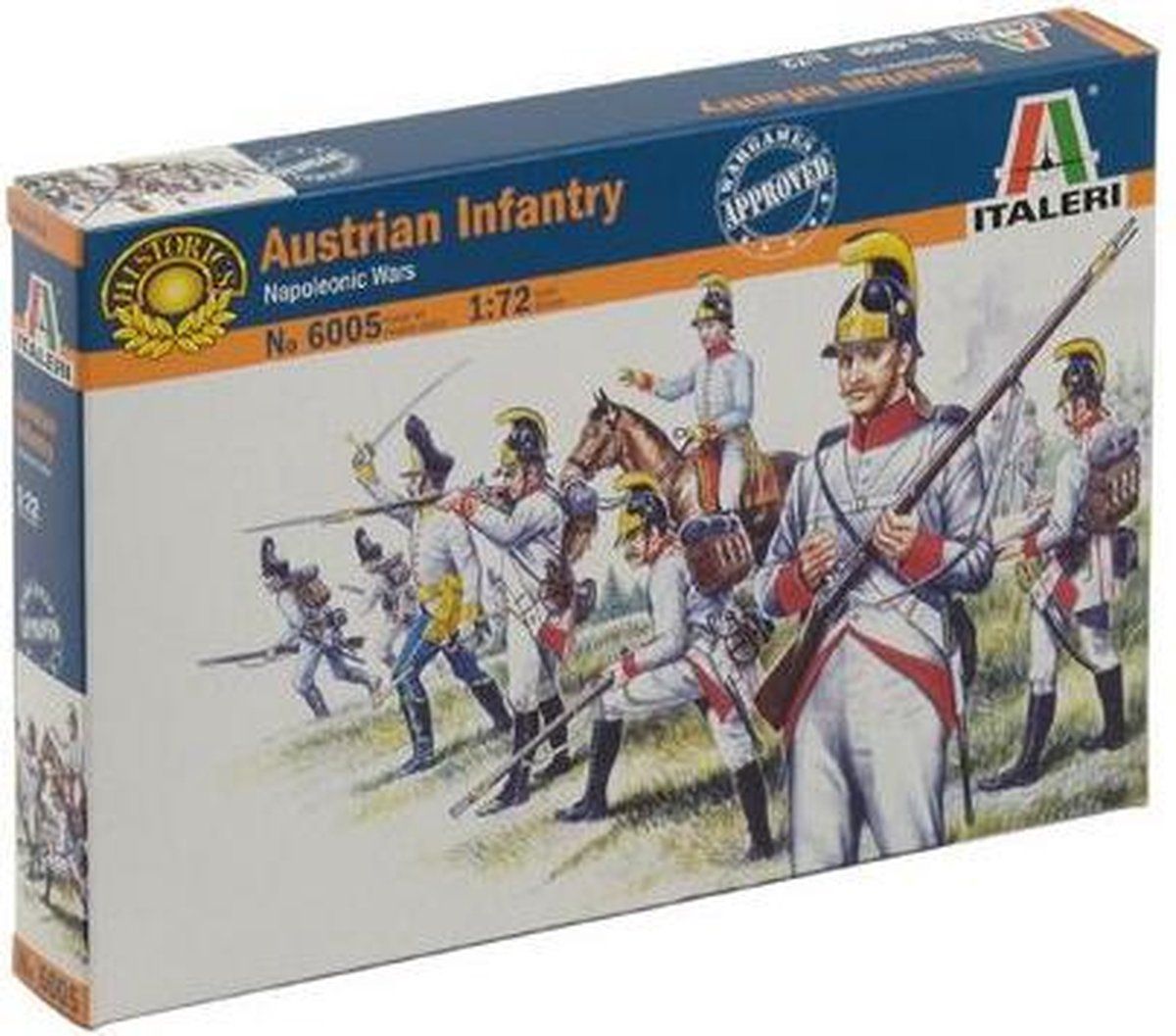 Italeri 510006005 - 1:72 Napoleon oorlog - Oostenrijkse infanterie
