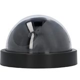 UNITEC Dummy Camera met Bewegingsmelder, Bewakingsbediening, Afschrikking van dieven en inbrekers, rond, zwart