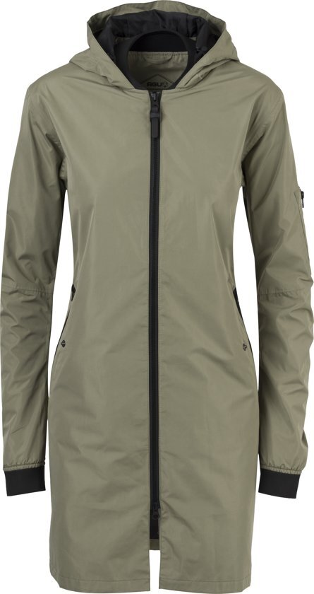 AGU Urban Outdoor Long Bomber Regenjas - Vrouwen - Pistachio Green