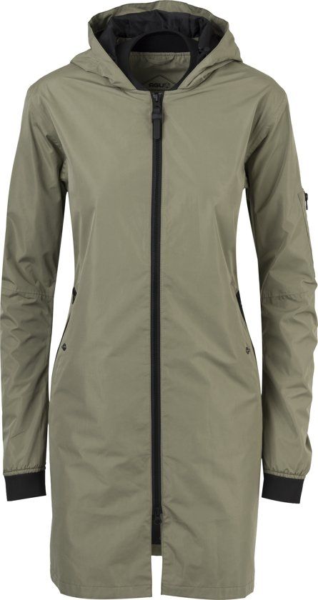 AGU Urban Outdoor Long Bomber Regenjas - Vrouwen - Pistachio Green - 8717565582613