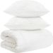 vidaXL - Deken - Set - 3 - st - Wit - Bamboevezel
