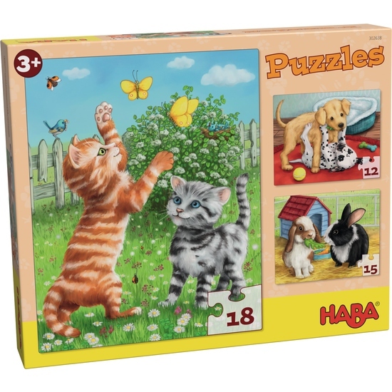 Haba Puzzels Huisdieren