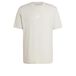 adidas heren Essentials Small Logo Single Jersey Shirt, Wonder Alumina/White, S
