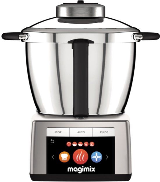 Magimix Cook Expert Inductie Foodprocessor - Cookprocessor met 12 Programma’s - Mat Chroom