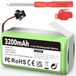 Morpilot Reserveaccu, 3200 mAh, Li-Ion, compatibel met Conga Excellence 990 950 1090 1790 1990, Deebot N79S N79 DN622, Eufy RoboVac 11 11S 30 30C 12 35C, IKOHS NETBOT S14 S14 S14 1. 5 stuks