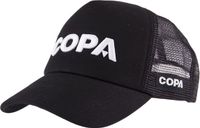 Copa Football COPA - 3D Wit Logo Trucker Pet - Unisex - Zwart - One size
