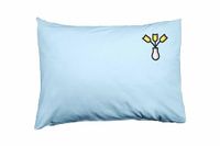 Bona Basics Decoratieve kussenhoes Lichtblauw 50x35 cm