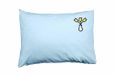 Bona Basics Decoratieve kussenhoes Lichtblauw 50x35 cm