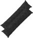 vidaXL - Kussensloop - 2 stuks - HEERLEN - Antraciet - 40 x 145 cm - Katoensatijn