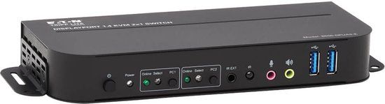 Tripp Lite B005-DPUA2-K KVM-switch Zwart