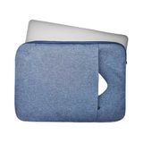 Lunso - Stijlvolle zachte neopreen sleeve hoes 11 inch - Lichtblauw
