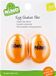 Nino Percussion NINO540OR-2 egg shaker orange 1 paire