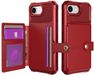 Selected by GSMpunt.nl Portemonnee Hoesje Geschikt voor Apple iPhone 17e / 16e - Back Cover met Pasjeshouder - Rood