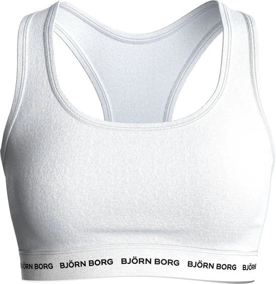 Bj&#246;rn Borg Core Logo - Soft top - Bh - Dames - 1 stuk - Dames - S - Wit