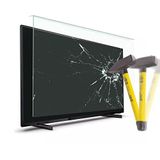 VENTON Tv-schermbeschermer 140 scherm (55 inch) - televisiefilm voor LCD, LED, 4K OLED en QLED HDTV displaybescherming voor tv - anti-schade tv-bescherming - opgehangen en bevestigd
