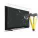 VENTON Tv-schermbeschermer 140 scherm (55 inch) - televisiefilm voor LCD, LED, 4K OLED en QLED HDTV displaybescherming voor tv - anti-schade tv-bescherming - opgehangen en bevestigd