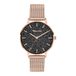 Tamaris Analoog kwartshorloge voor dames, met roestvrijstalen armband TT-0193-MQ, Roségoud