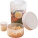 Salade Potten - Maaltijd Containers - Onderweg Eten - Dubbelwandig Ontwerp - 750 ml