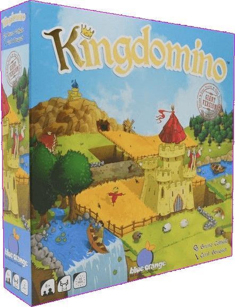 Blue Orange Games Kingdomino Giant Version Multilingual