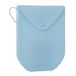 APLI 18830 Siliconen gezichtsmaskerhouder met knoopsluiting in blauw