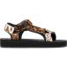 D.Franklin Sandales pour femme - Mode décontractée - Sandales confortables pour été - Modèle forest animal - Chaussures confortables et polyvalentes