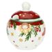 THUN Suikerpot met lepel van porselein, collectie kerstverrassingen