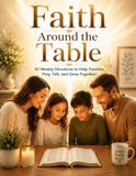 Faith Libri GmbH Faith Around the Table: 52 Weekly Devotions to Help Families Pray, Talk, and Grow Together Paperback