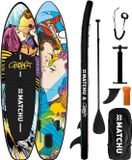 Matchu Sports Opblaasbaar SUP Board - Limited Edition BustArt Collection - 320x81x15 cm