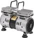StarTech XHX Elektrische vacuümpomp zonder olie - Maximaal 8 bar druk - Trillingsdempende voetjes - Draagbaar - Robuuste aluminiumlegering, koperen motor