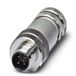 Phoenix Contact 1693830 Connecteur de câble M12 Acier inoxydable IP67 4A 60V DC/48V AC