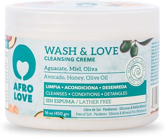 Afro Love Wash & Love Cleansing Creme 16oz