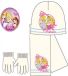 Disney Princess 3-Delige Set - Muts + Sjaal + Handschoenen - Off-White - Maat 54 cm (±4-8 jaar)