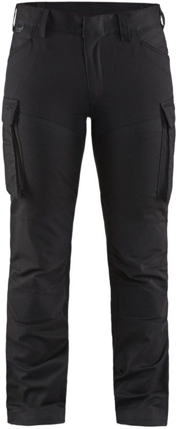 Blåkläder Dames service werkbroek stretch 7147-1830 - Zwart - C34