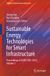 Sustainable Springer Nature Studies in Infrastructure and Control- Sustainable Energy Technologies for Smart Infrastructure