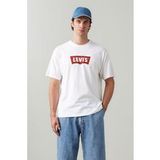 Levi's Vintage Batwing Graphic Tee Maat: M | T-shirts met Print Outlet | Heren | Wit