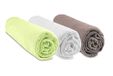 Easy Dort Hoeslakens 70 x 140 cm, bamboe, anijswit/taupe