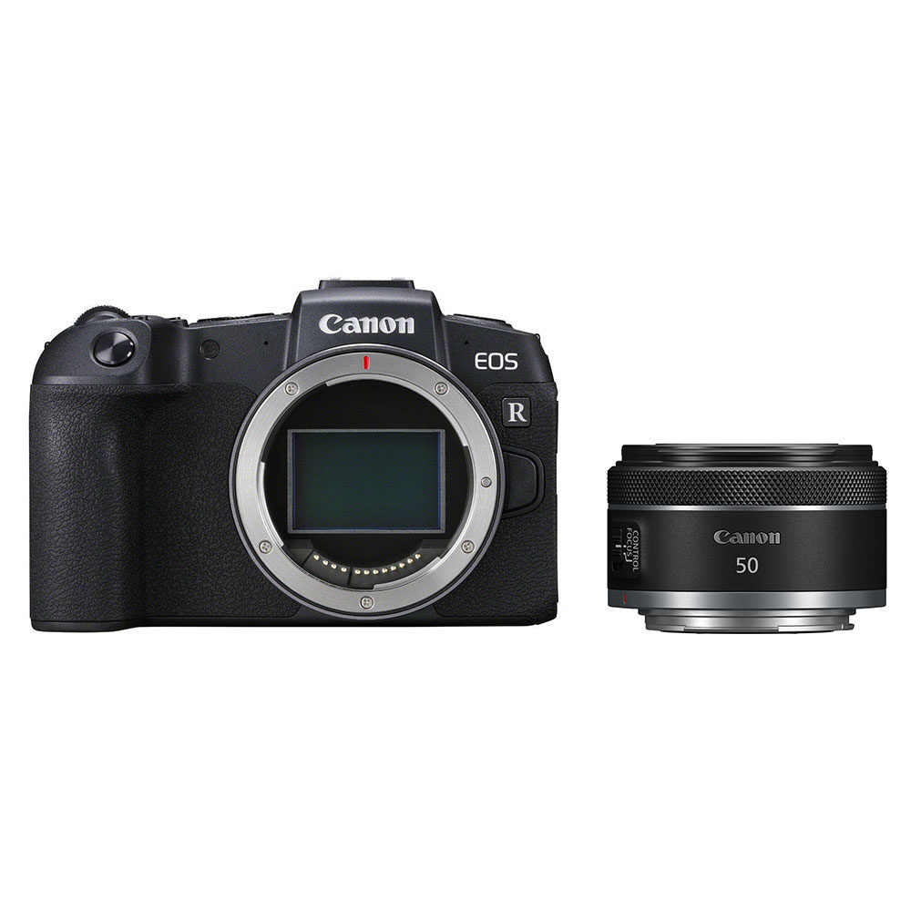 Canon Canon EOS RP systeemcamera Zwart + RF 50mm f/1.8 STM