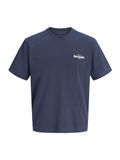 JACK&JONES JORRIVIERA BACK PHOTO TEE SS CREW NECK Heren T-shirts S Odyssey Gray